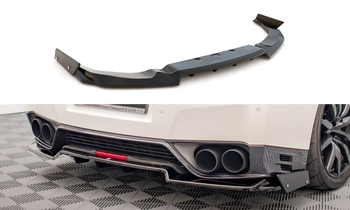 Arriere Splitter + Flaps Nissan GTR R35 Facelift