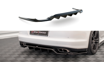 Arriere Splitter (avec une barre verticale) Porsche Panamera Turbo 970