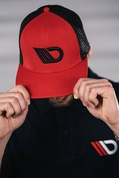 Cap Red/Black