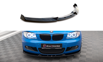 Lame Du Pare-Chocs Avant V.2 BMW 1 M-Pack E87 / E81 Facelift