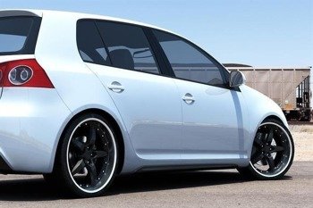 Set Des Bas De Caisse VW GOLF V mk6 GTI look ABS materie