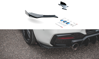 Street Pro Lame Du Pare Chocs Arriere V.3 + Flaps BMW 1 F20 M140i