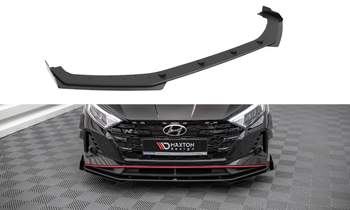 Street Pro Lame Du Pare-Chocs Avant V.1 + Flaps Hyundai I20 N Mk3