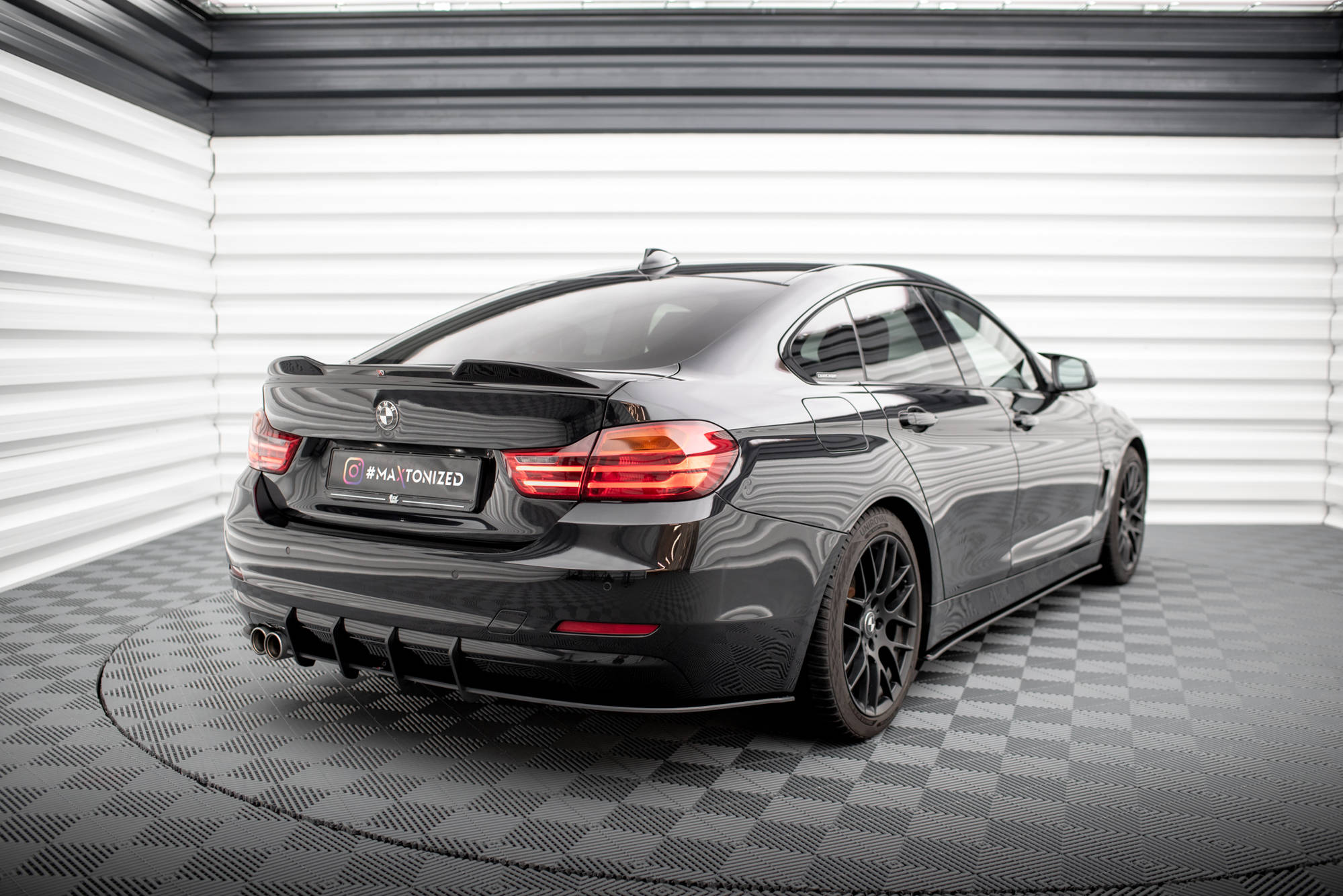 Street Pro Central Diffuseur Arriere BMW 4 Gran Coupe F36