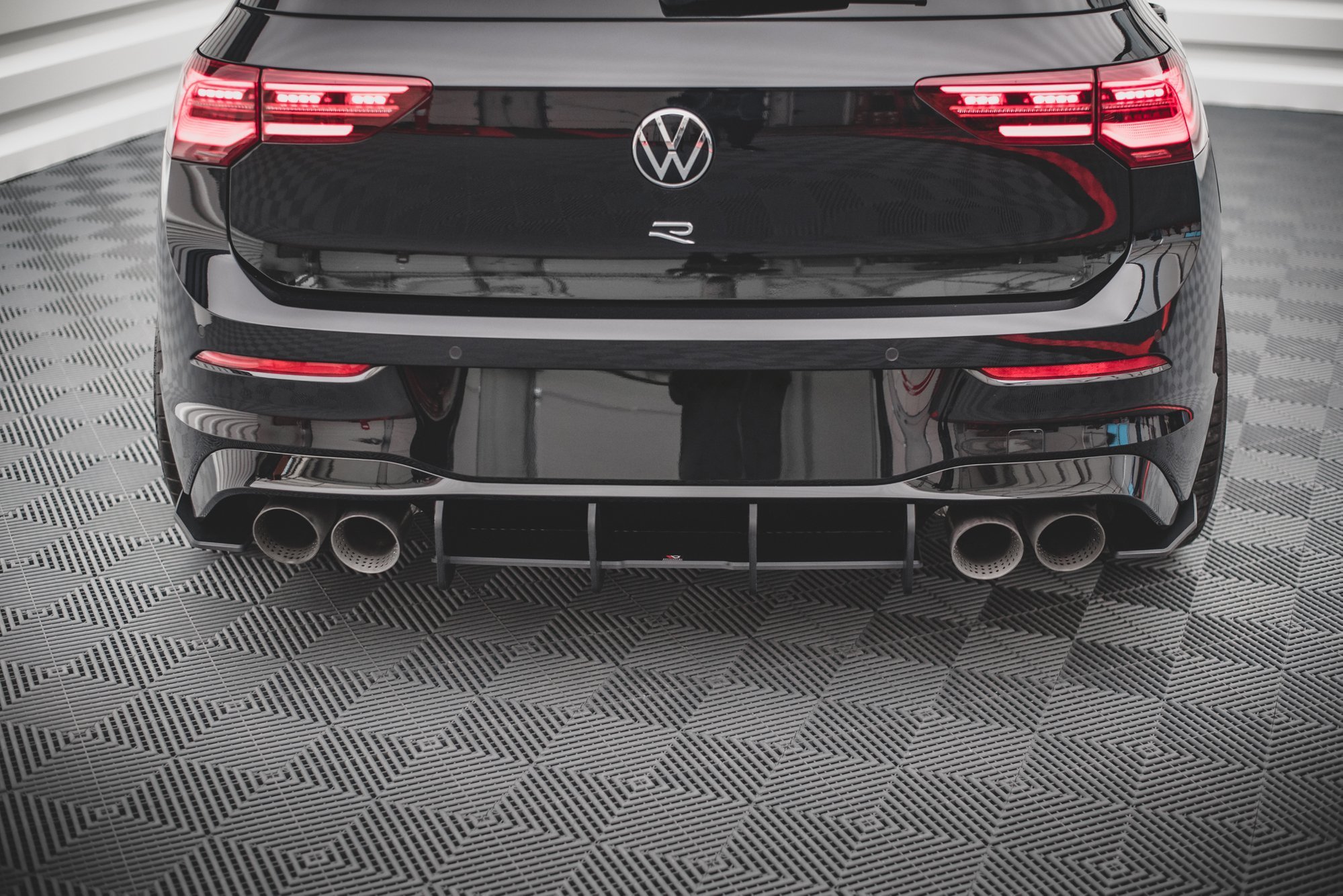 Street Pro Diffuseur Arrière pour VW Golf 5 R32 ABS Approche Poupe Maxton  Design