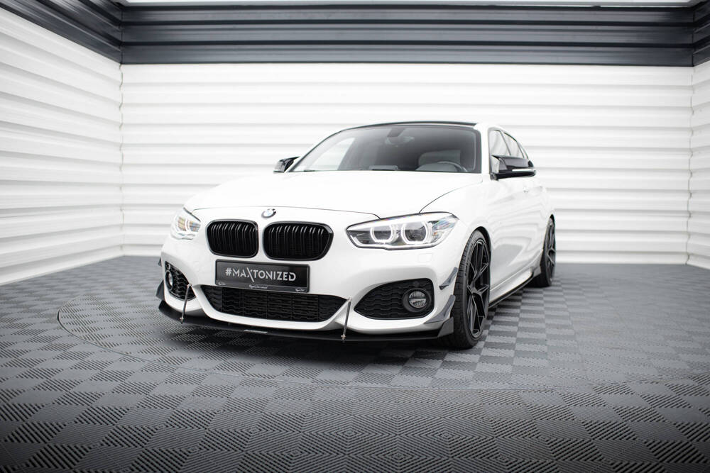 Ailes de pare-chocs avant (Canards) BMW 1 M-Pack / M140i F20 Facelift