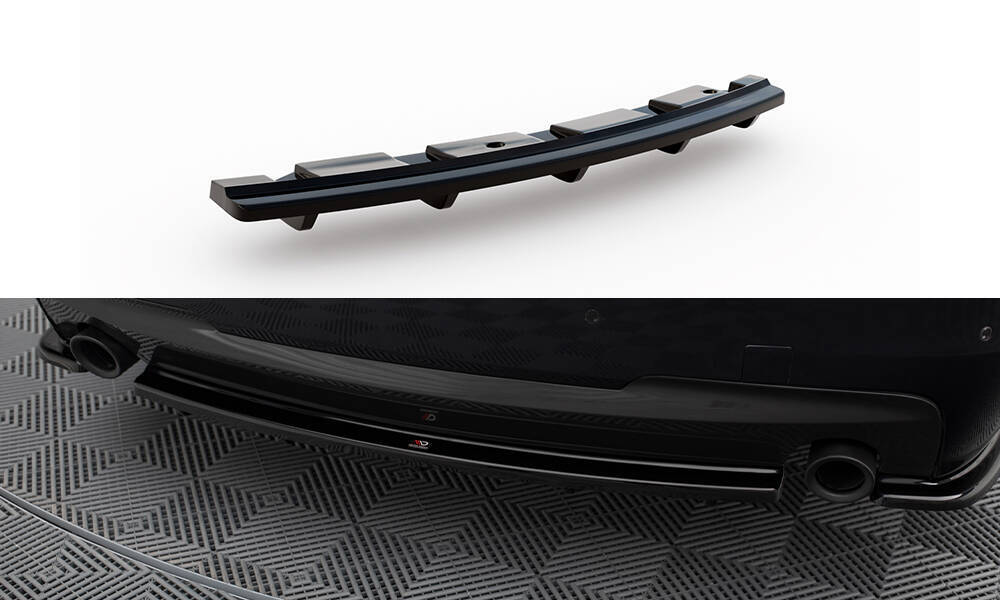 Arriere Splitter BMW 5 F11 M-PACK (avec deux extrémités d'échappement simples)