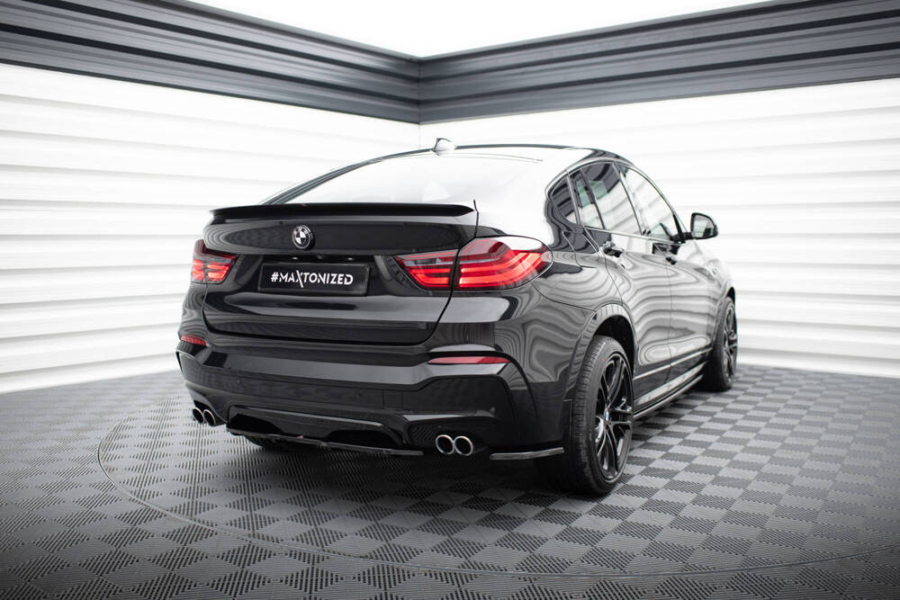 Arriere Splitter BMW X4 M-PACK (avec une barre verticale)