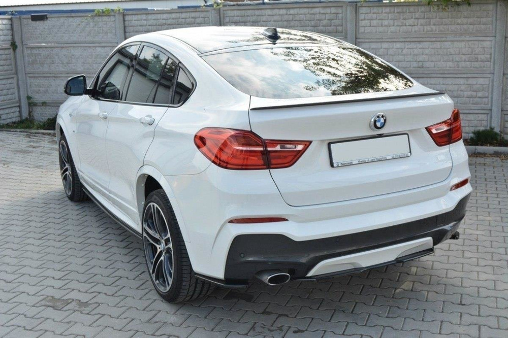 Arriere Splitter BMW X4 M-PACK (sans une barre verticale)