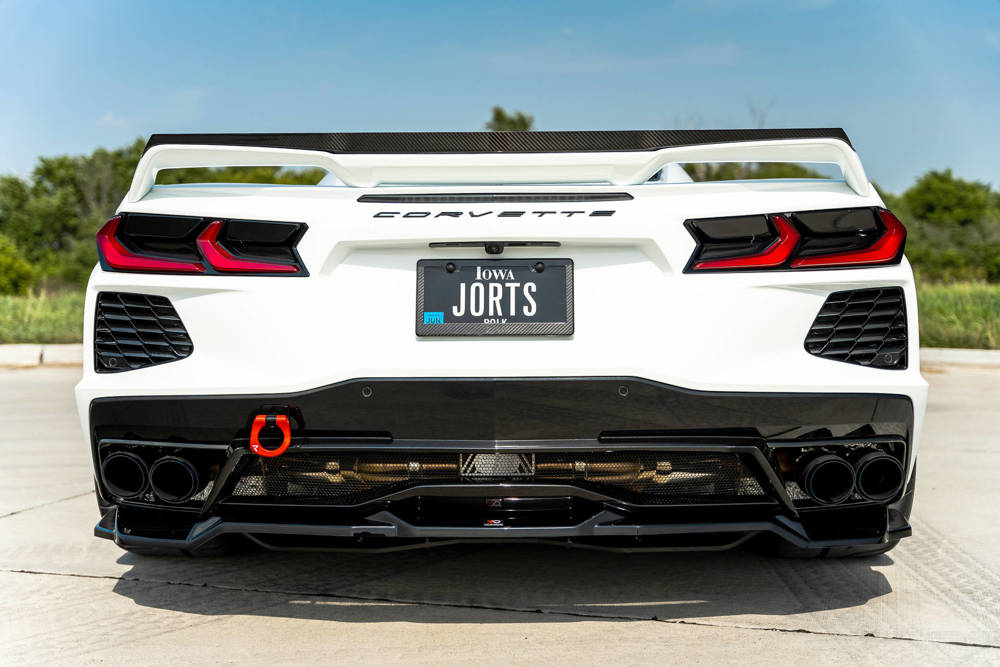 Arriere Splitter Chevrolet Corvette C8