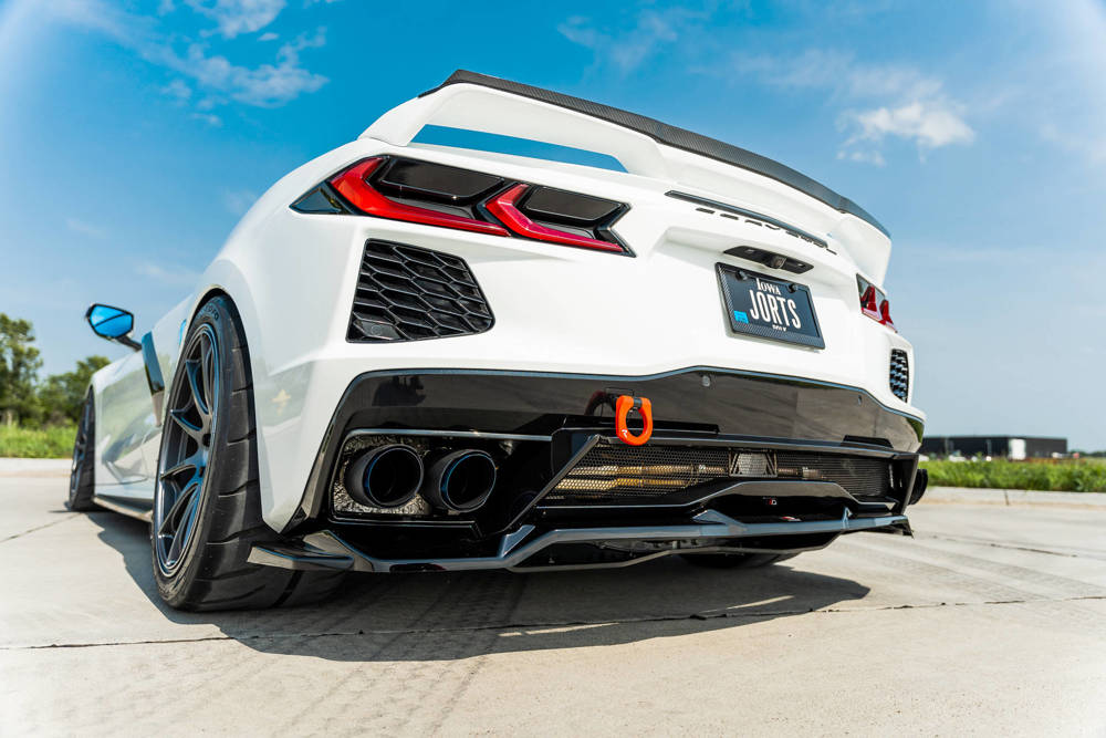 Arriere Splitter Chevrolet Corvette C8