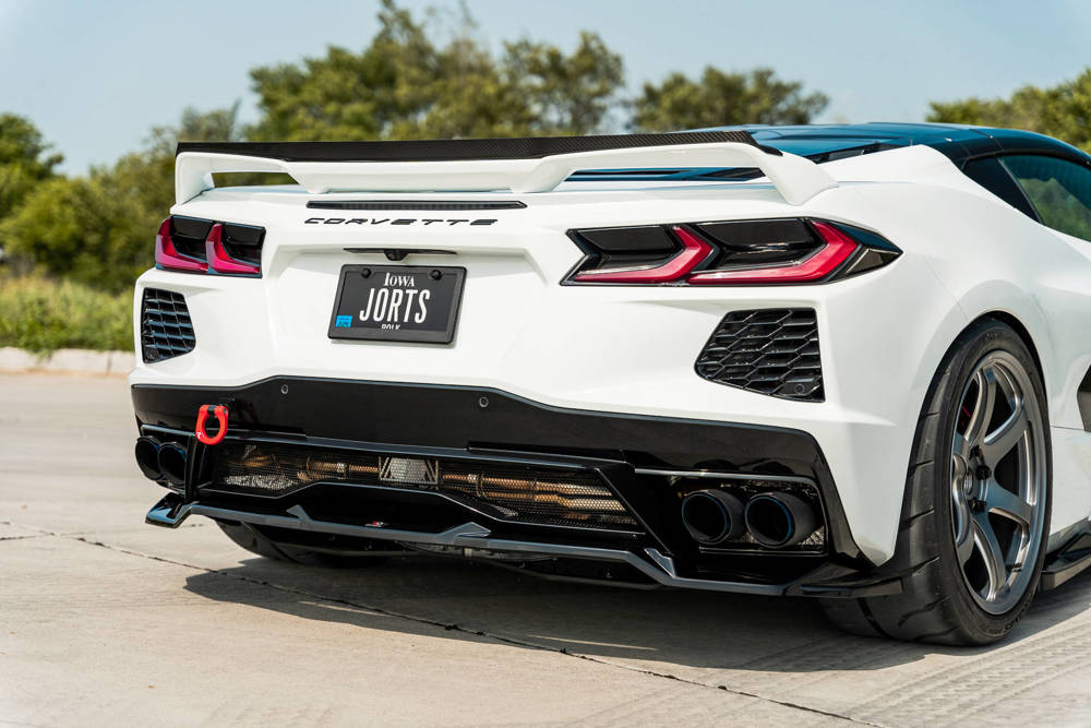 Arriere Splitter Chevrolet Corvette C8