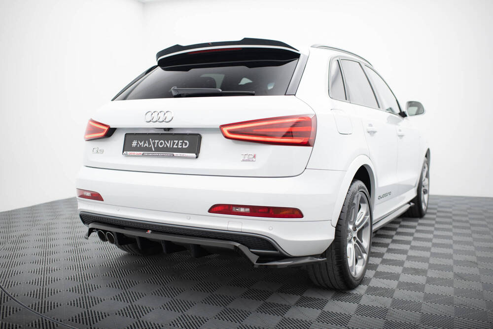 Arriere Splitter (avec une barre verticale) Audi Q3 S-line 8U