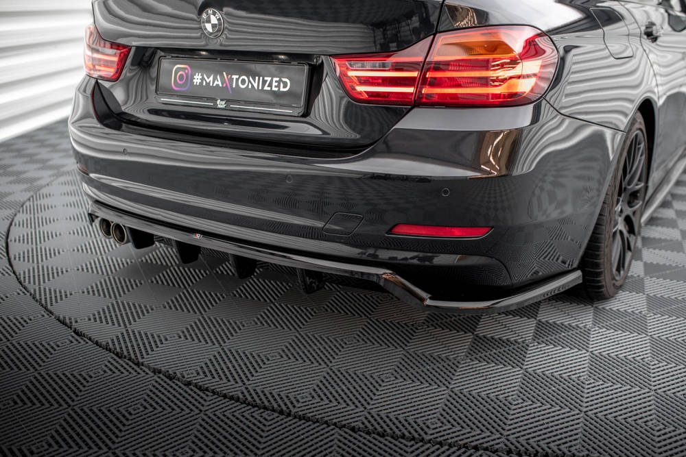 Arriere Splitter (avec une barre verticale) BMW 4 Gran Coupe F36