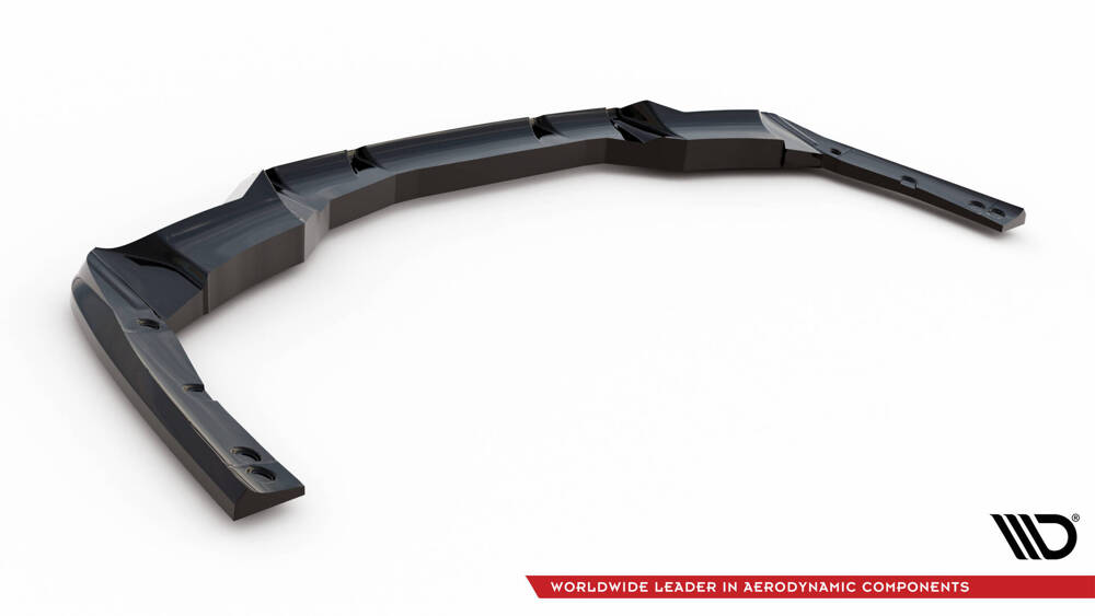 Arriere Splitter (avec une barre verticale) BMW iX3 M-Pack G08 Facelift