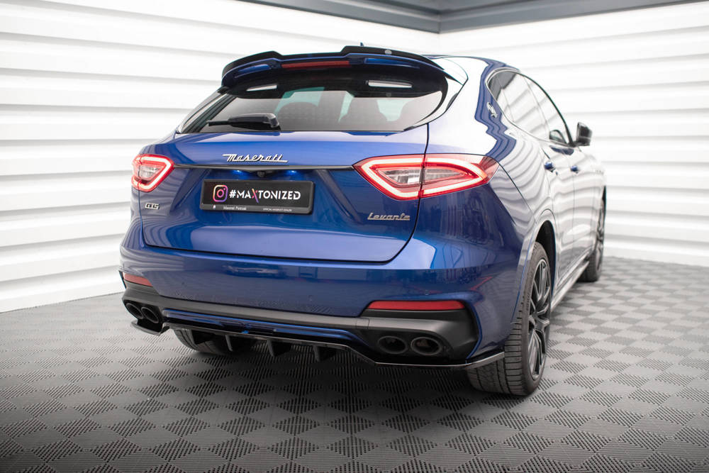 Arriere Splitter (avec une barre verticale) Maserati Levante GTS Mk1