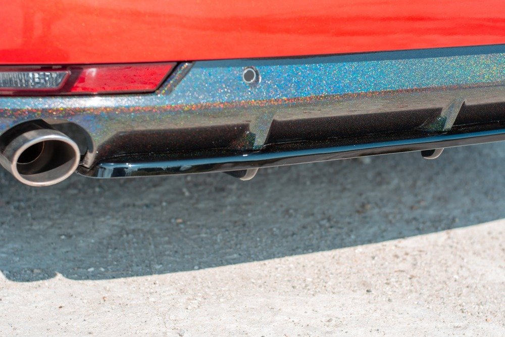 Arriere Splitter(avec une barre verticale)  Peugeot 508 Essence Mk2