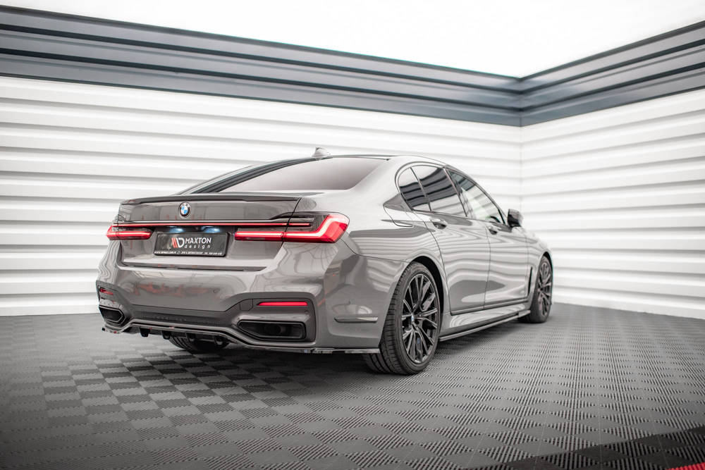 Arriere Splitter (avec une barre verticale) V.1 BMW 7 M-Pack G11 / G12 Facelift