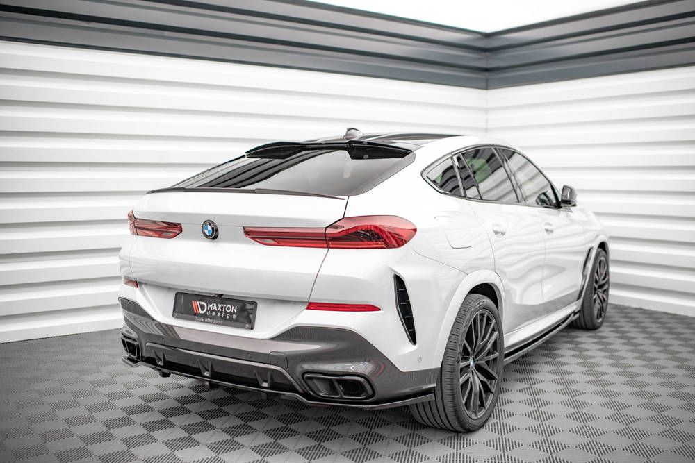 Arriere Splitter (avec une barre verticale) V.1 BMW X6 M-Pack G06