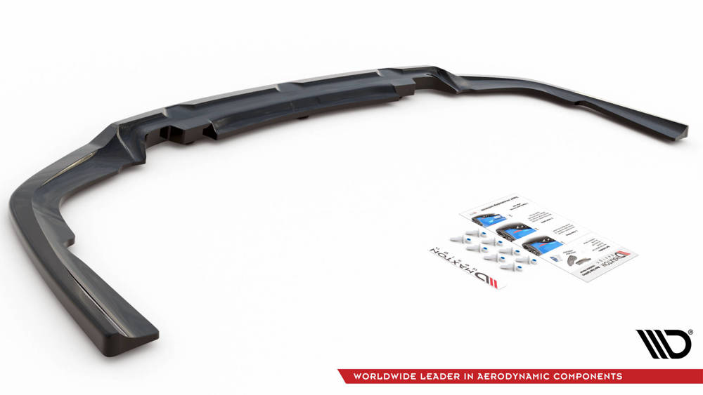 Arriere Splitter (avec une barre verticale) V.1 BMW X6 M-Pack G06