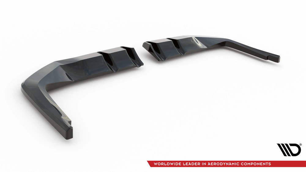 Arriere Splitter (avec une barre verticale) V.1 Honda Civic Type-R Mk 11