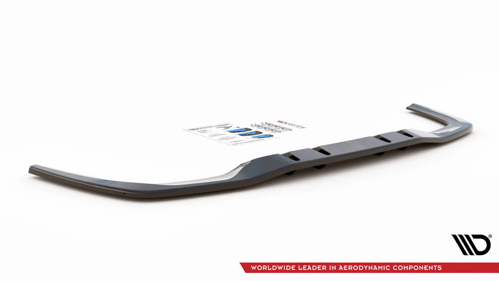 Arriere Splitter (avec une barre verticale) V.1 Mercedes A 35 AMG Sedan V177