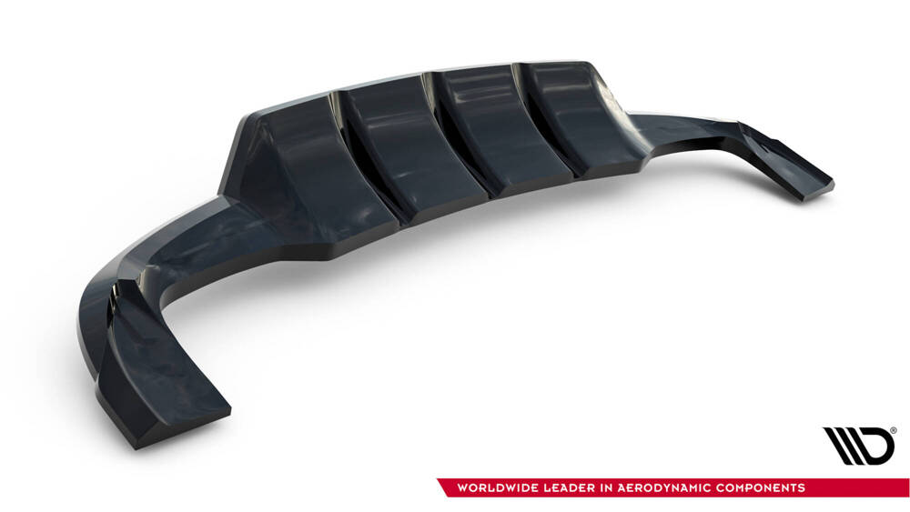 Arriere Splitter (avec une barre verticale) V.2 Mercedes-Benz GLA 45 AMG X156