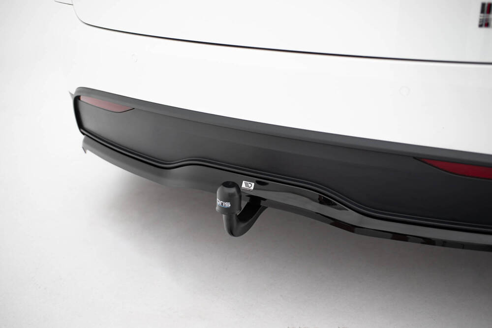 Arriere Splitter (avec une barre verticale) V.2 Tesla Model X Mk1 Facelift