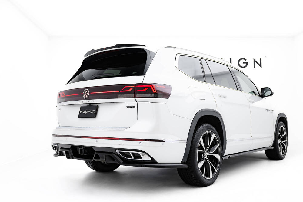 Arriere Splitter (avec une barre verticale) Volkswagen Atlas R-Line Mk1 Facelift 2