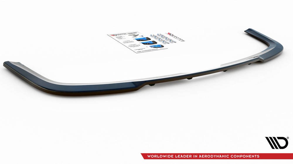 Arriere Splitter (avec une barre verticale) Volkswagen Caddy Mk. 4