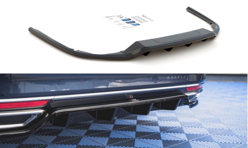 Arriere Splitter (avec une barre verticale) Volkswagen Passat B8