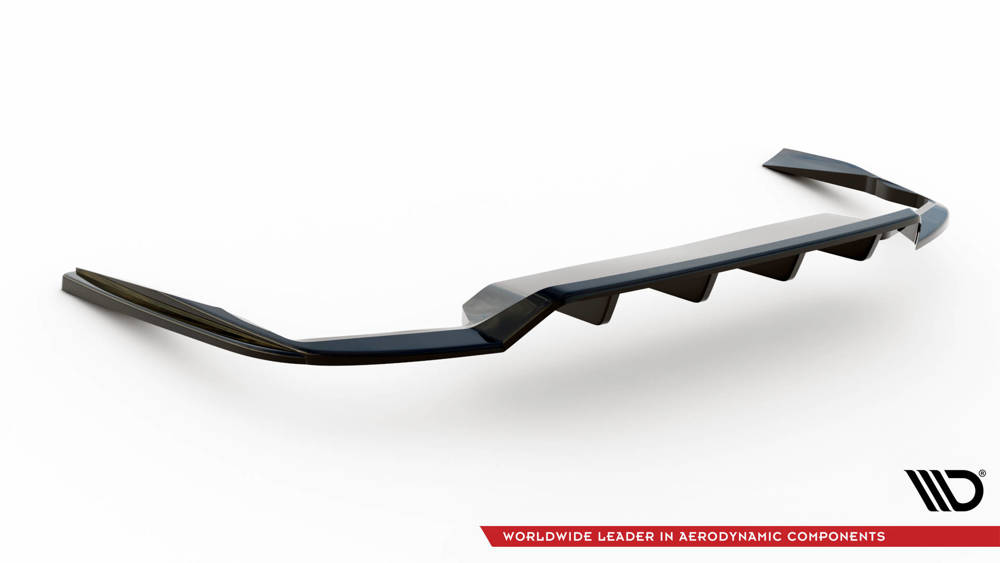 Arriere Splitter (avec une barre verticale) Volvo V90 / S90 R-Design Mk2