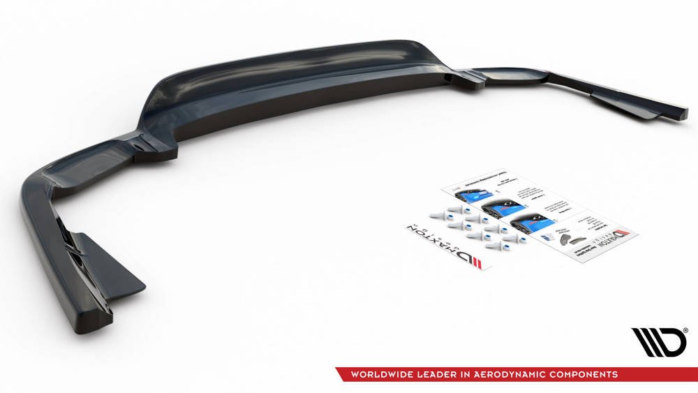 Arriere Splitter (avec une barre verticale) Volvo XC60 Mk2 R-Design