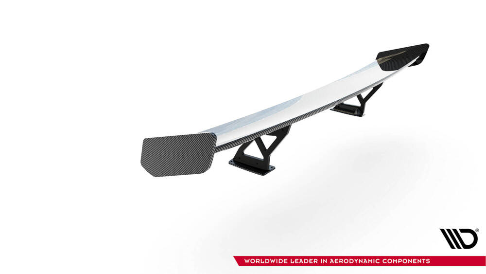 Carbon Spoiler With Internal Brackets Uprights V.2 BMW 1 M E82