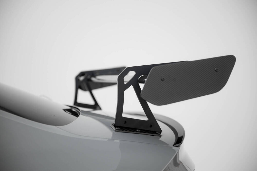 Carbon Spoiler With Upper Swan Mounting + LED Audi A5 / A5 S-Line / S5 / RS5 Coupe F5 / F5 Facelift