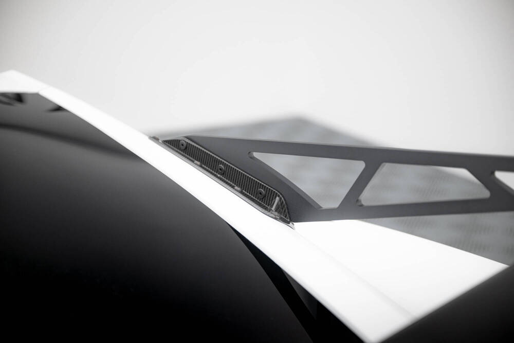 Carbon Spoiler With Upper Swan Mounting + LED Chevrolet Corvette Stingray / Grand Sport C7