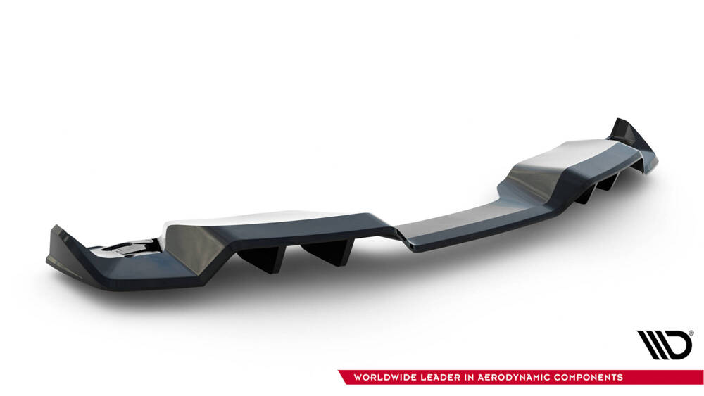 Central Arriere Splitter (avec une barre verticale) Chevrolet Corvette Z06 C7