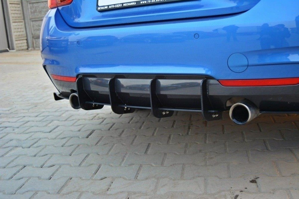 DIFFUSEUR ARRIERE & LAME DU PARE CHOCS ARRIERE BMW 4 Coupe / Gran Coupe / Cabrio M-Pack F32 / F36 / F33