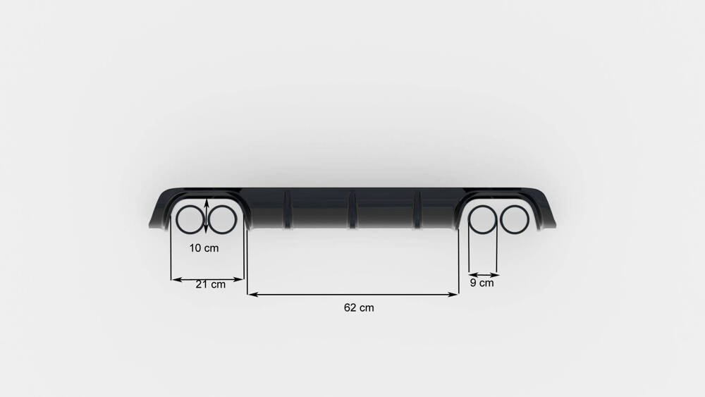 Diffuseur Arrière Complet BMW M5  / 5 M-Pack E39