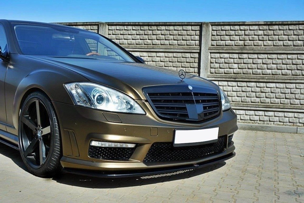 LAME DE PARE-CHOCS AVANT MERCEDES S-CLASS W221 AMG