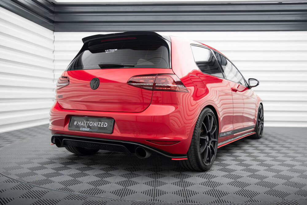 LAME DU PARE-CHOCS ARRIERE VW GOLF Mk7 GTI CLUBSPORT