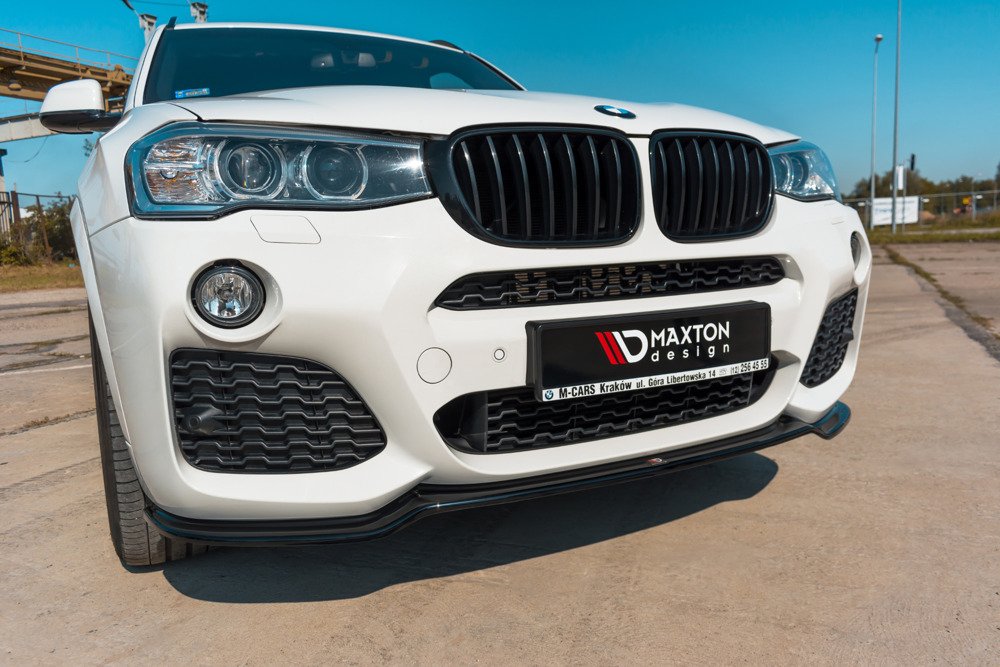 LAME DU PARE-CHOCS AVANT / SPLITTER BMW X3 F25 M-Pack Facelift