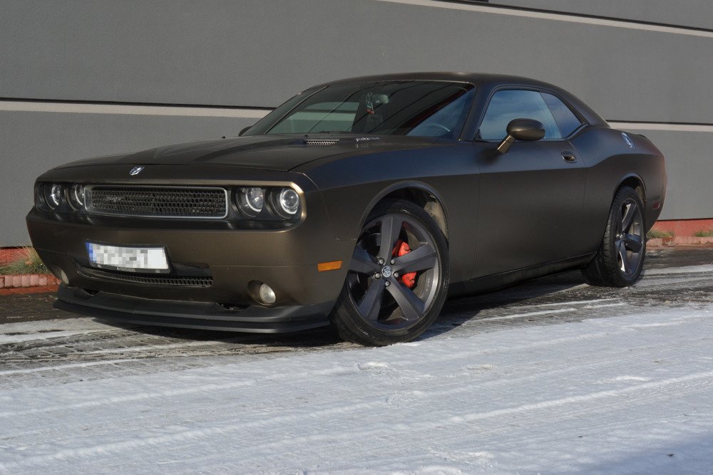 LAME DU PARE-CHOCS AVANT / SPLITTER DODGE CHALLENGER MK3. PHASE-I SRT8 COUPE