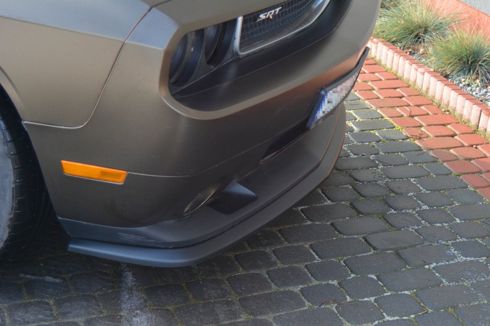 LAME DU PARE-CHOCS AVANT / SPLITTER DODGE CHALLENGER MK3. PHASE-I SRT8 COUPE