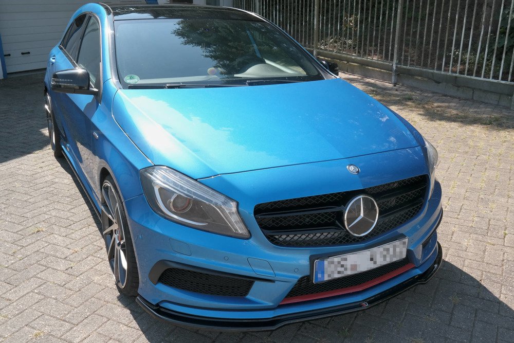 LAME DU PARE-CHOCS AVANT / SPLITTER MERCEDES-BENZ W176 AMG-LINE AVANT FACELIFT