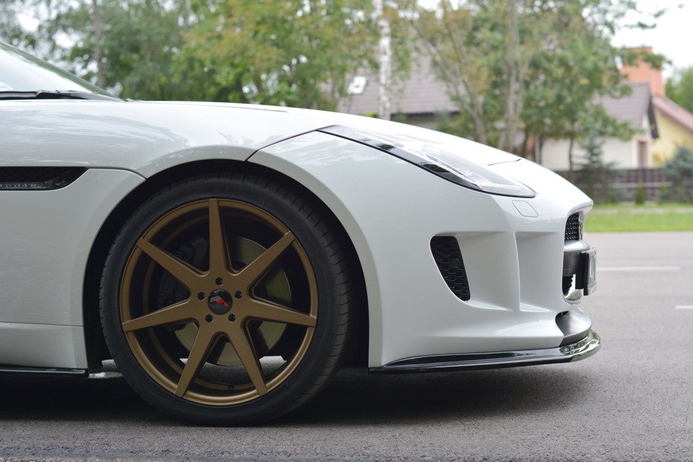 LAME DU PARE-CHOCS AVANT / SPLITTER V.1 JAGUAR F-TYPE