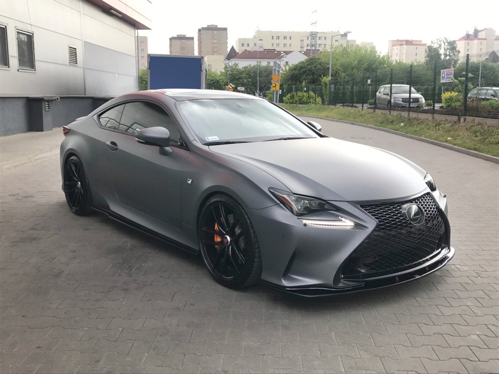 LAME DU PARE-CHOCS AVANT / SPLITTER V.1 Lexus Rc