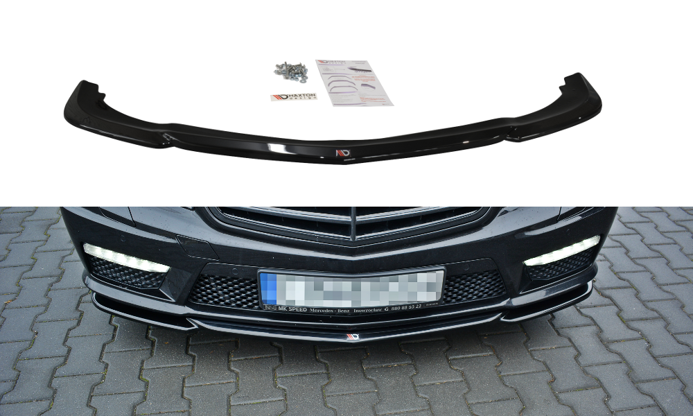 LAME DU PARE-CHOCS AVANT / SPLITTER V.1 MERCEDES-BENZ E63 AMG W212 