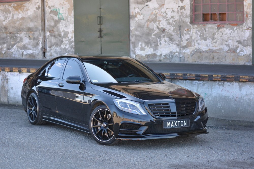 LAME DU PARE-CHOCS AVANT / SPLITTER V.1 MERCEDES-BENZ S-CLASS AMG-LINE W222