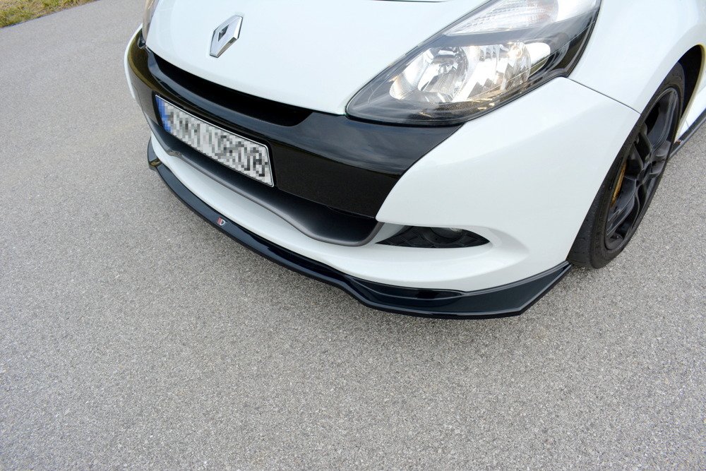 LAME DU PARE-CHOCS AVANT / SPLITTER V.1 RENAULT CLIO MK3 RS FACELIFT